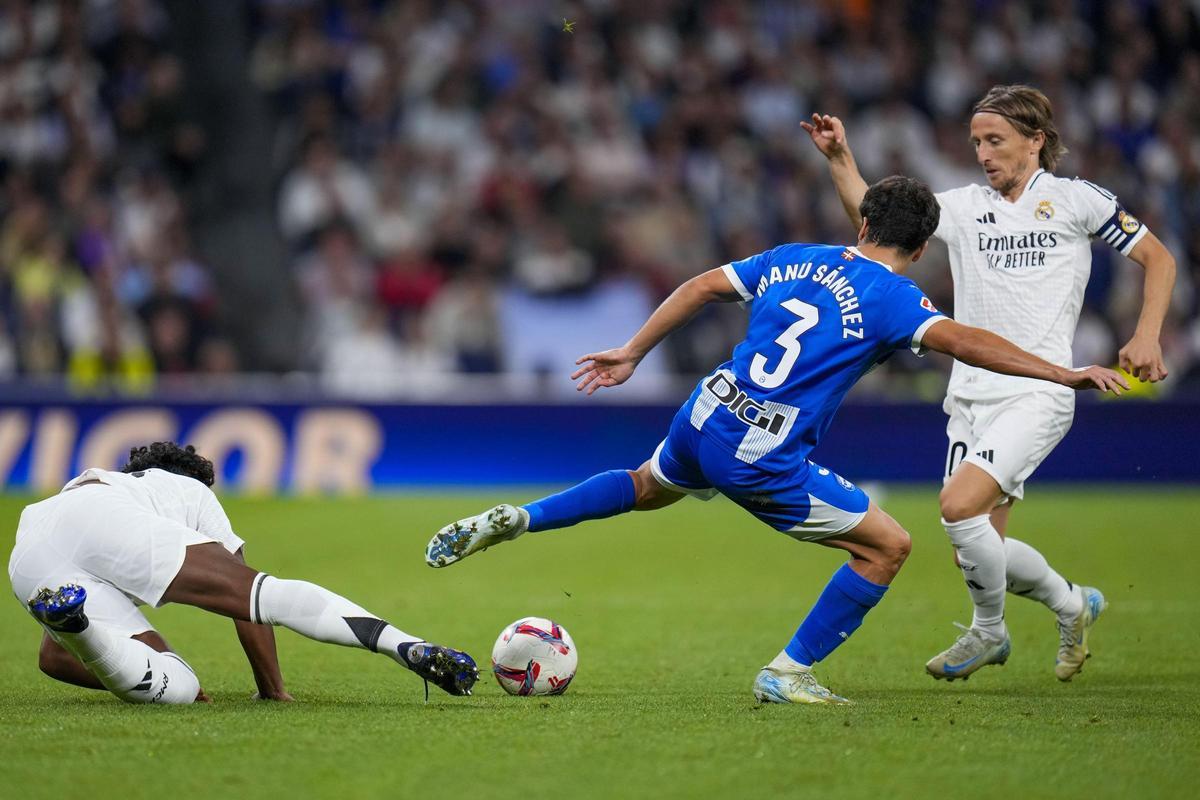 Acción del Real Madrid - Alavés.