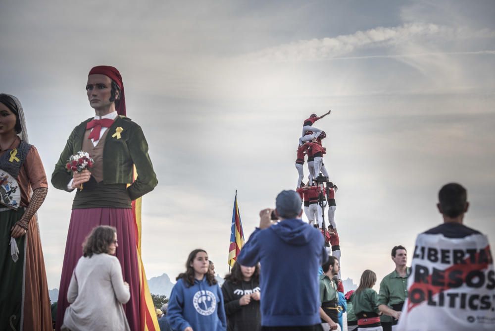 Sant Cugat porta la seva festa a Lledoners per estar al costat de Raül Romeva