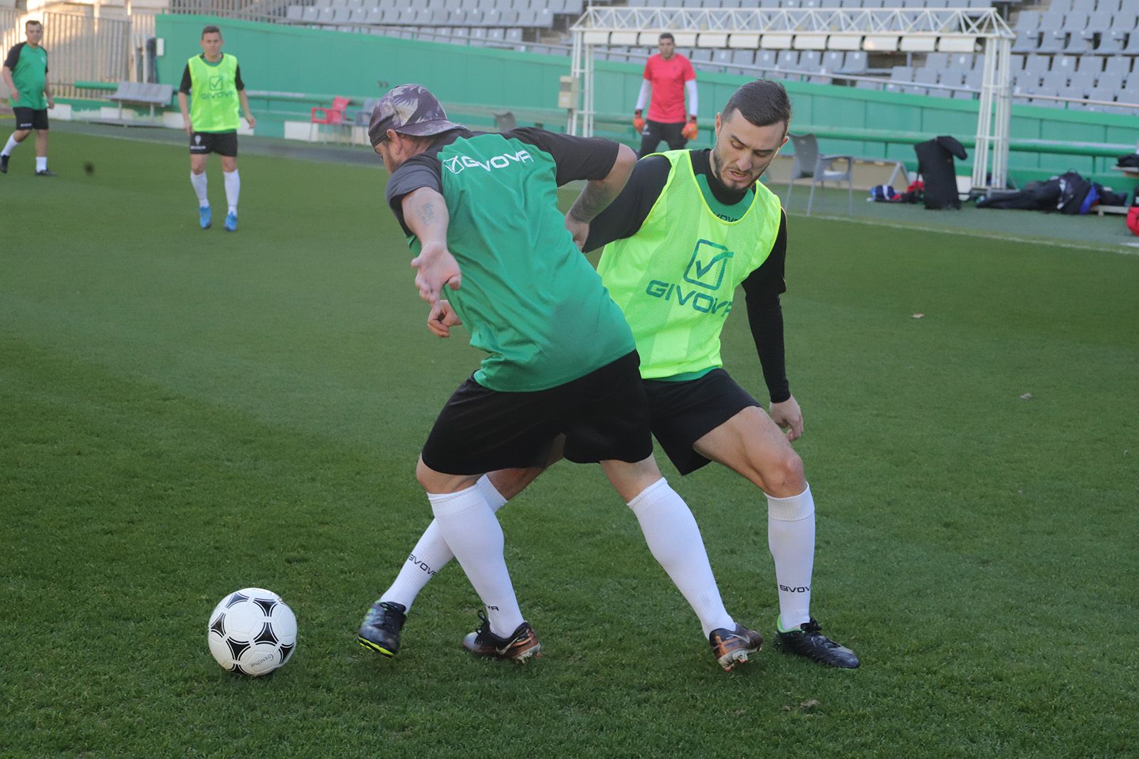 El Córdoba CF Genuine y su entrenamiento de Navidad, en imágenes