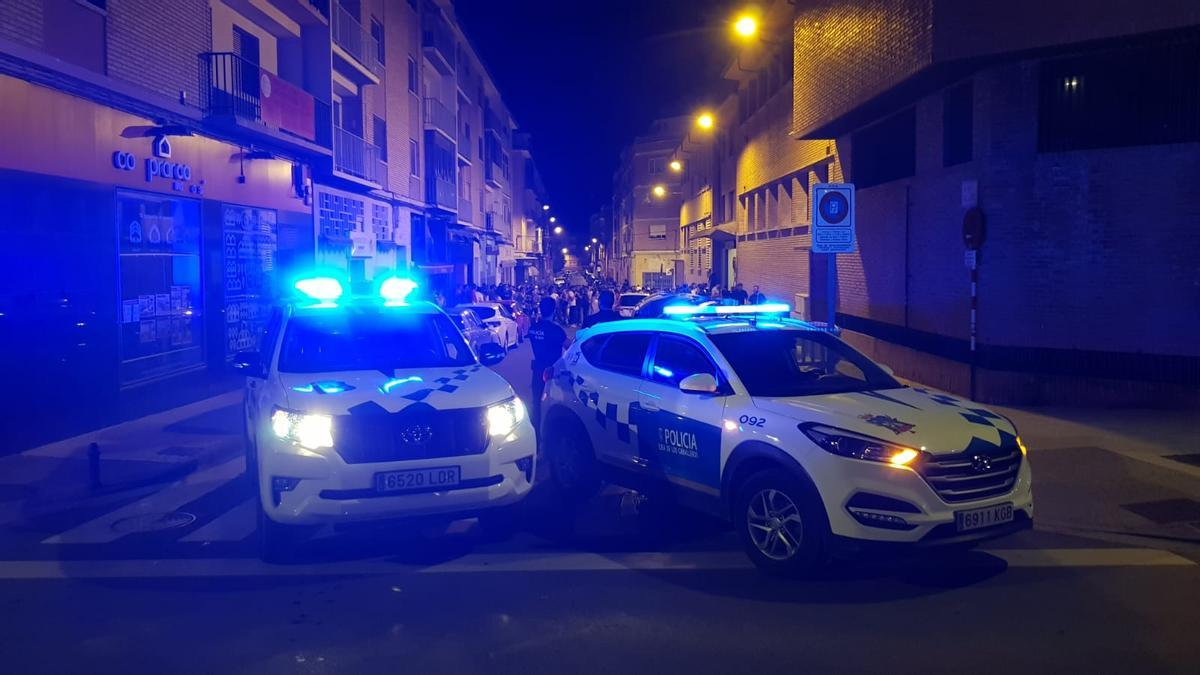 Vehículos de la Policía Local de Ejea.