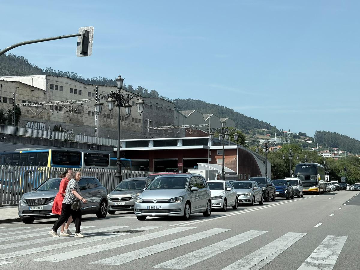 El atasco.