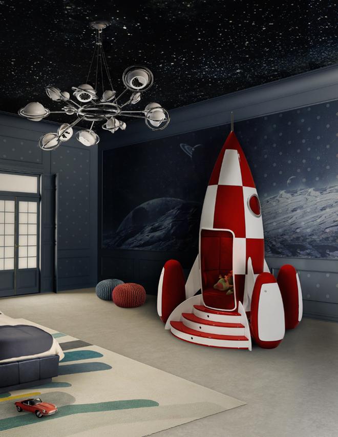 Habitaciones infantiles: armario cohete Rocky Rocket de Circu