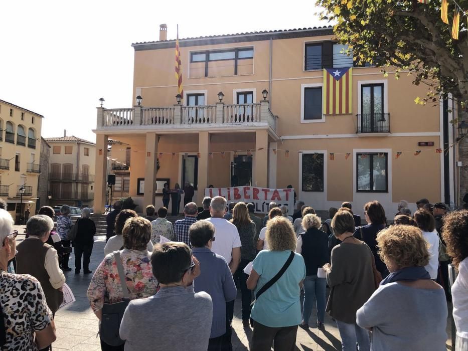 Rebuig a Gironella de l'empresonament de Sánchez i Cuixart.