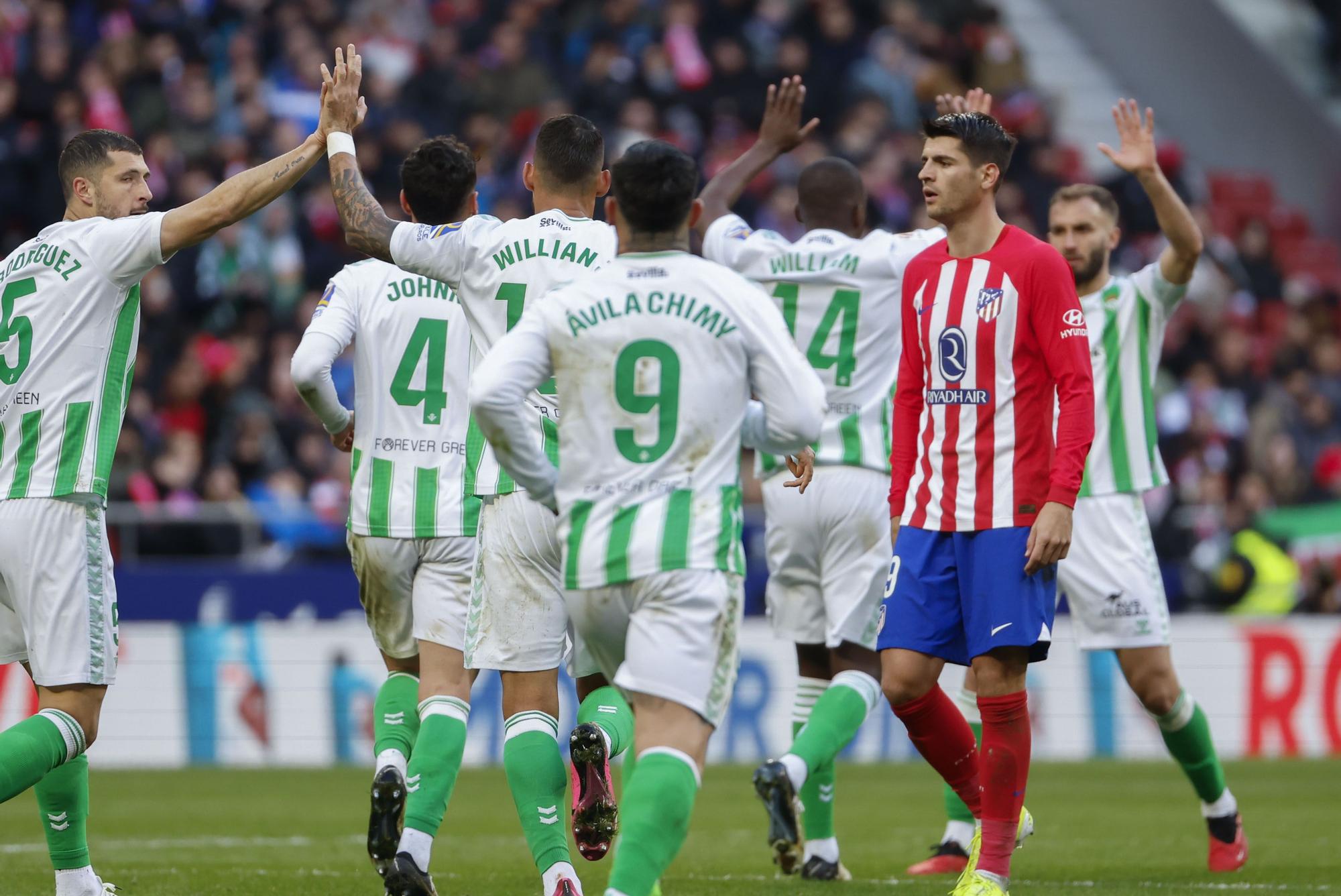 Atlético de Madrid  vs  Betis