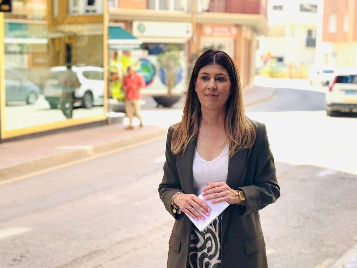 Rosa Medina, portavoz del Gobierno de Lorca, en una imagen de archivo.