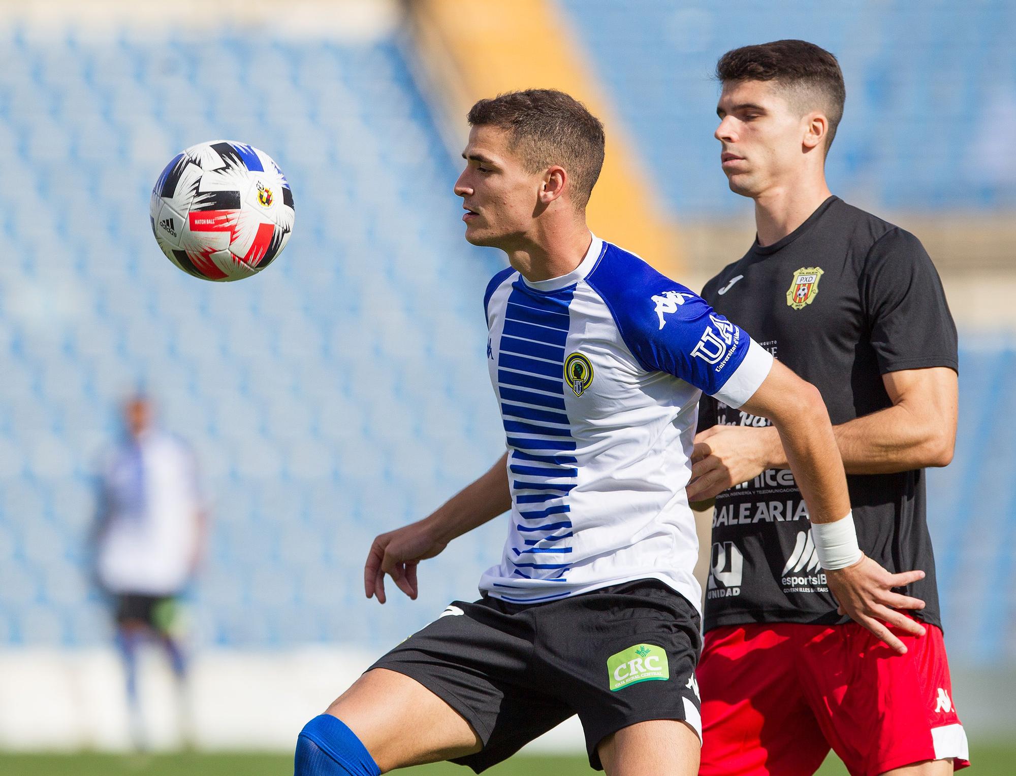 Las imágenes del partido Hércules - Peña Deportiva