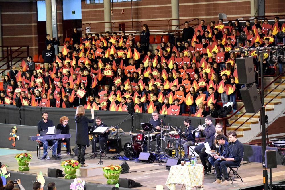 Més de 750 alumnes de quart de primària canten a Igualada