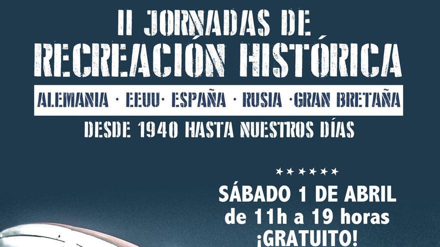 Cartel de la recreación histórica.