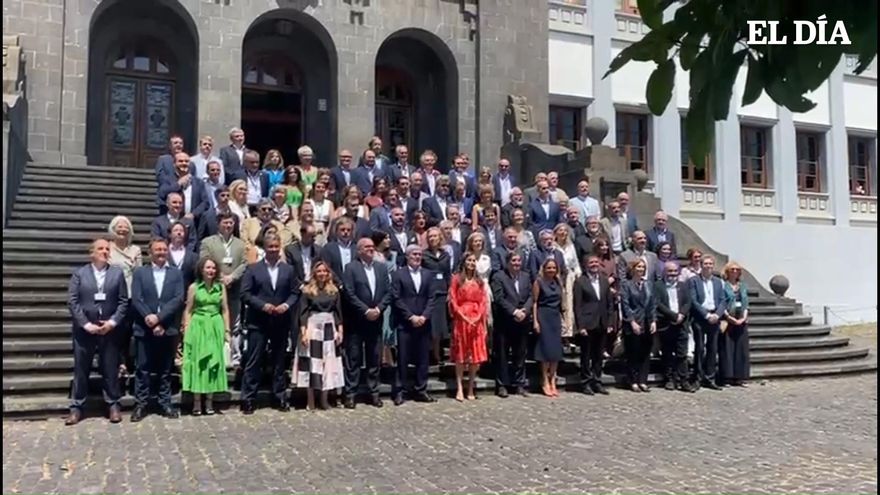 La Reina Letizia llega a la ULL