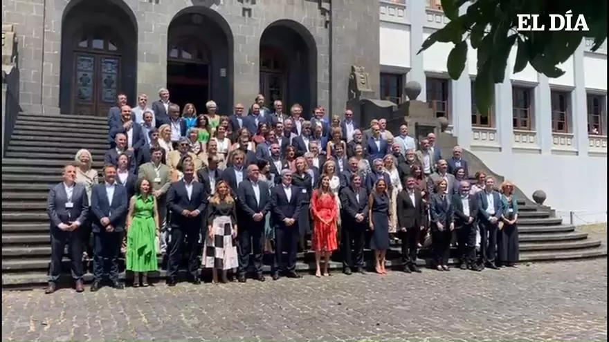 La Reina Letizia llega a la ULL