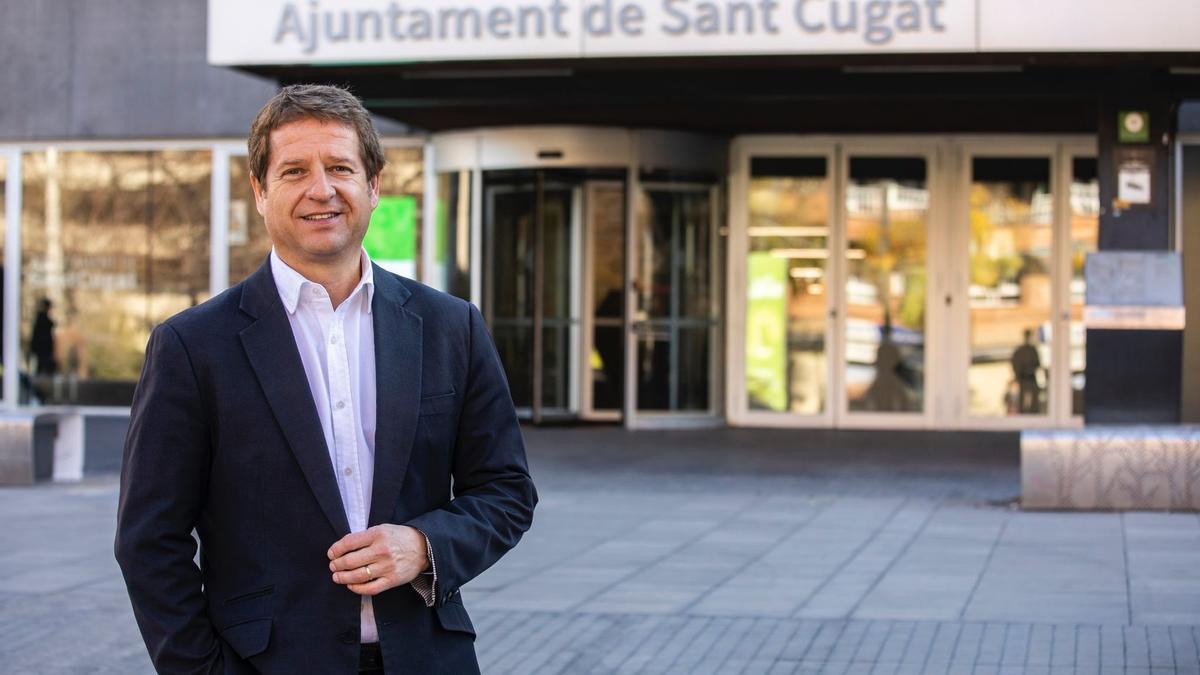 Pere Soler portavoz socialista en Sant Cugat