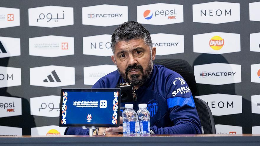 Gattuso: "Tengo que convencer a mi equipo de que se puede"