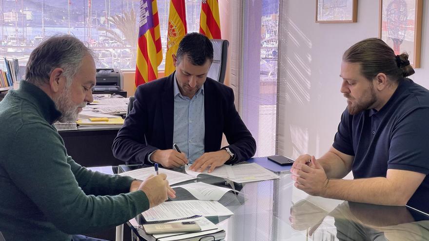 Sant Antoni firma con el Portmany y el Club de Bàsquet Sant Antoni