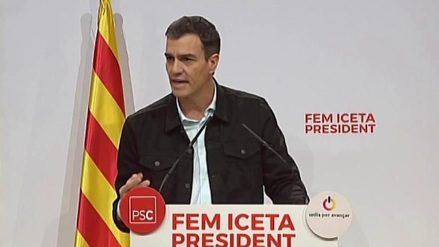 Pedro Sánchez: &quot;Somos el partido de la reconciliación&quot;