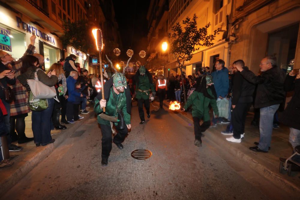 Sant Sebastià 2018: So entzündete Palma das Drachenfeuer