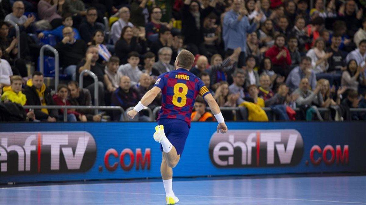 Víctor Tomàs se despide como campeón de Liga ASOBAL