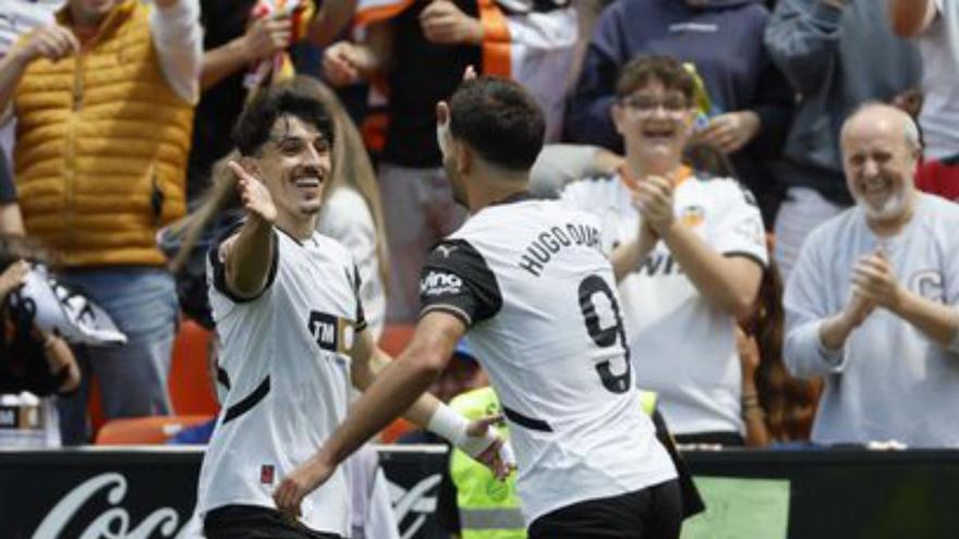 Valencia-Getafe. | EFE