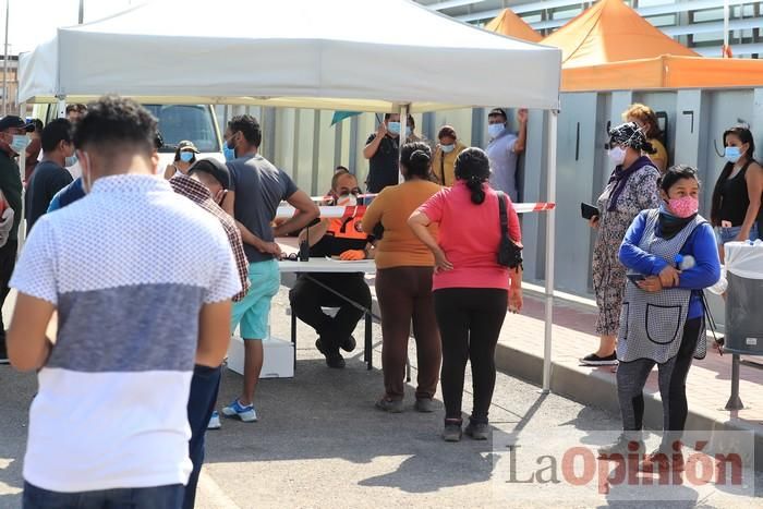 Totana protesta ante su vuelta a la fase 1