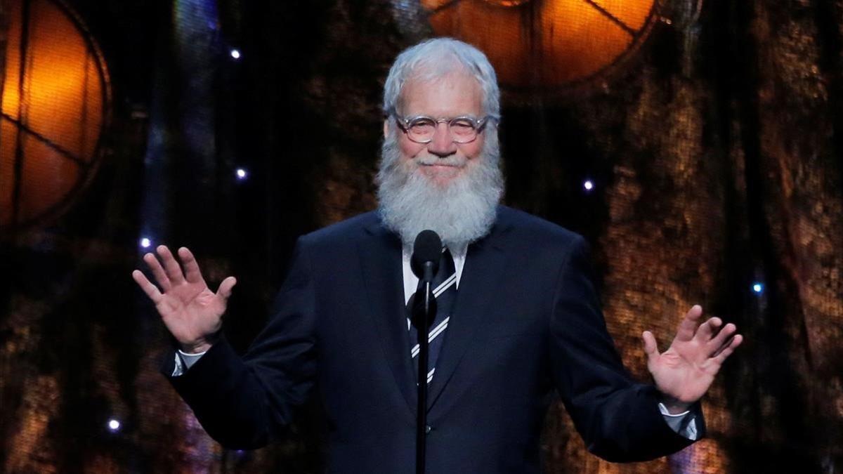 El presentador norteamericano David Letterman.