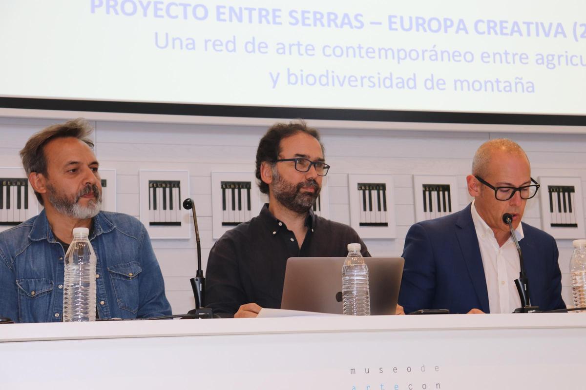 Andrés Talavero, João Abreu y Alfredo Aguilera.