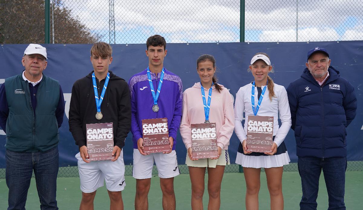 Protagonistas de la competición Cadete.