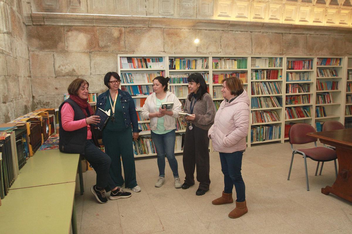 Así es la antigua sala de los monjes convertida en biblioteca pública en Montederramo