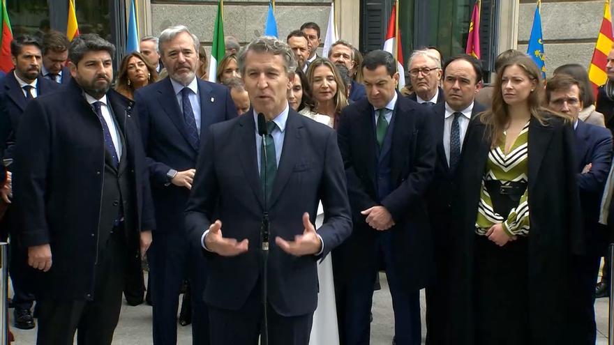 Feijóo: "El PP ha pasado página con la salida de Mazón"