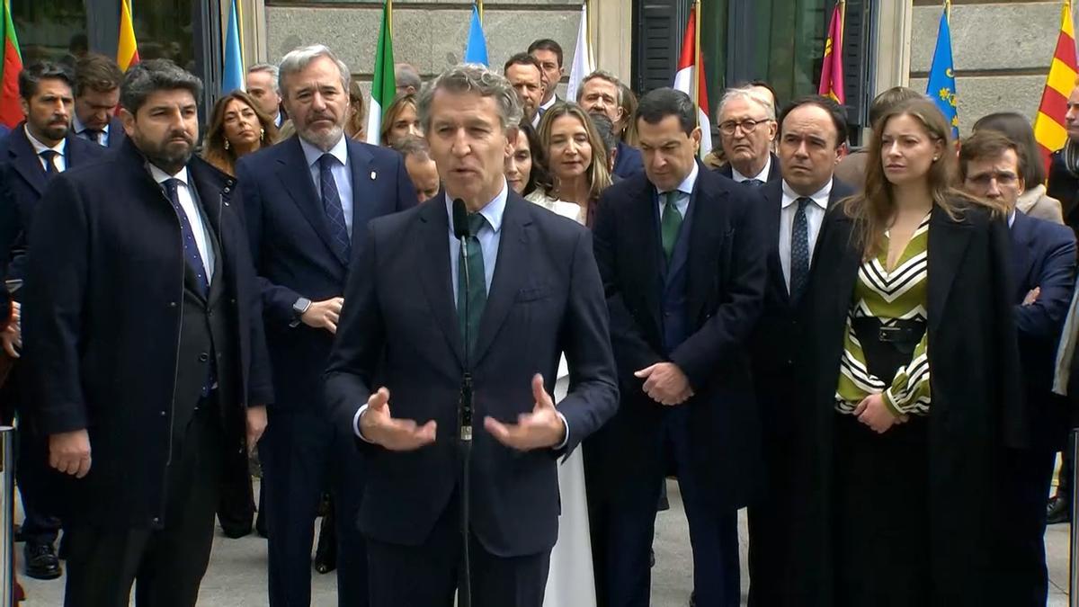 Feijóo: "El PP ha pasado página con la salida de Mazón"