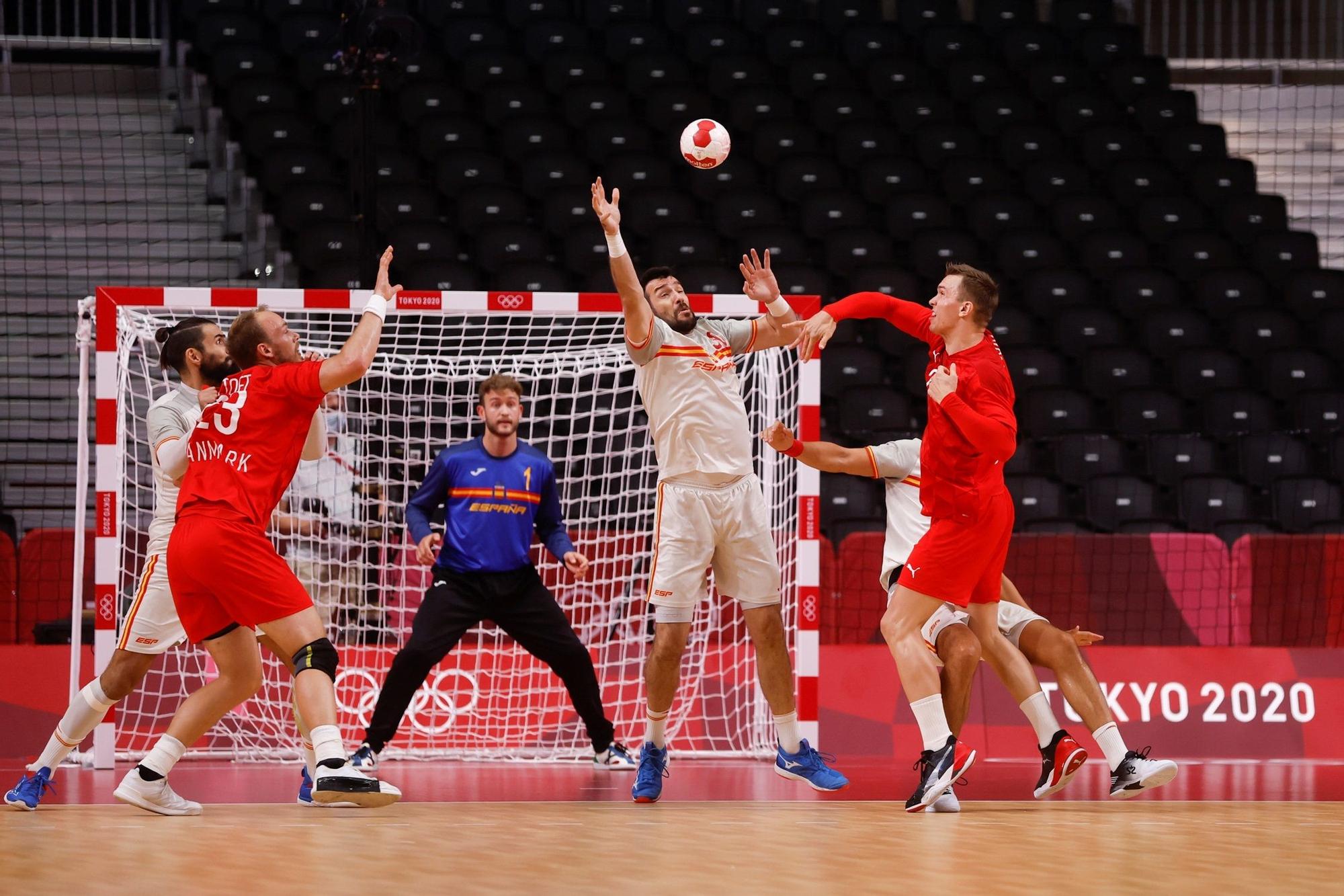 Tokio 2020, balonmano masculino: España - Dinamarca