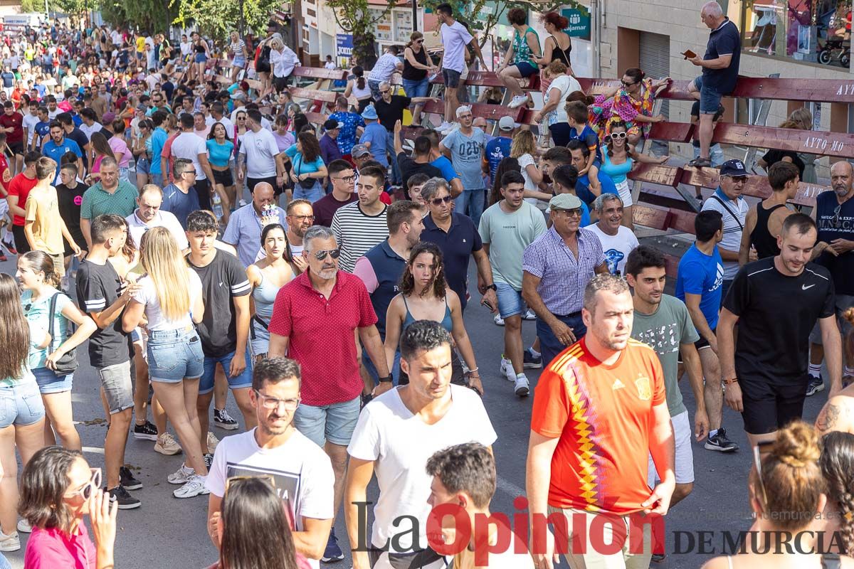 Octavo encierro en las Fiestas de Moratalla