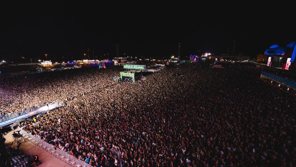 300.000 asistentes llenaron la pista del Arenal Sound 2025