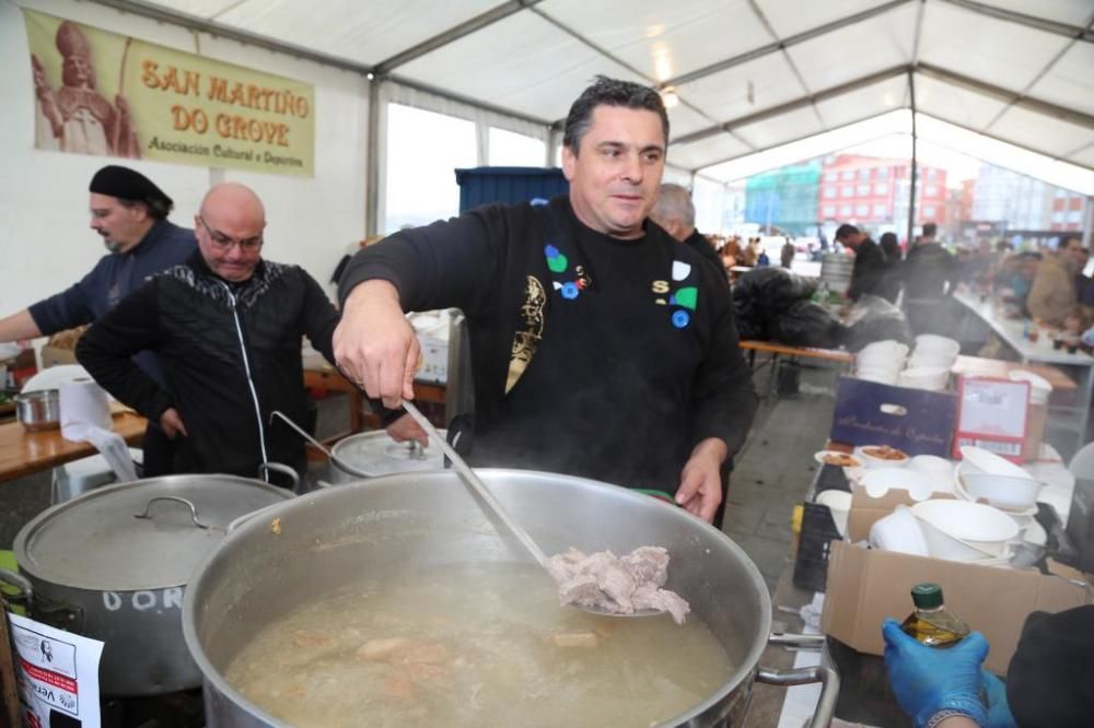 Los grovenses disfrutaron de su San Martiño