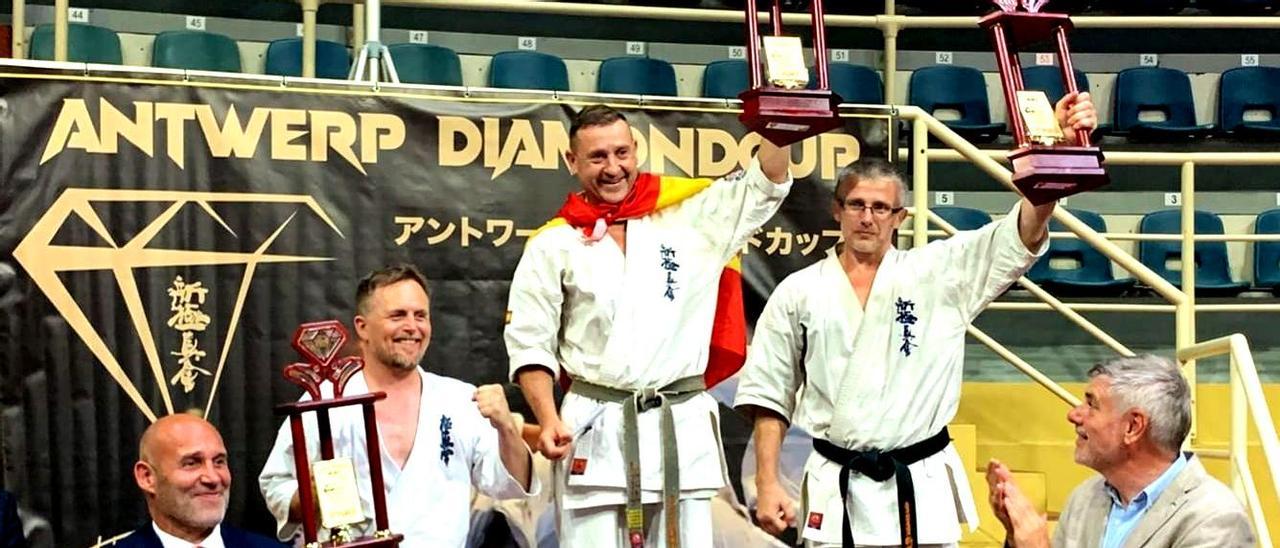 Leo Adrià, campeón de la Diamond Cup de Kyokushin.