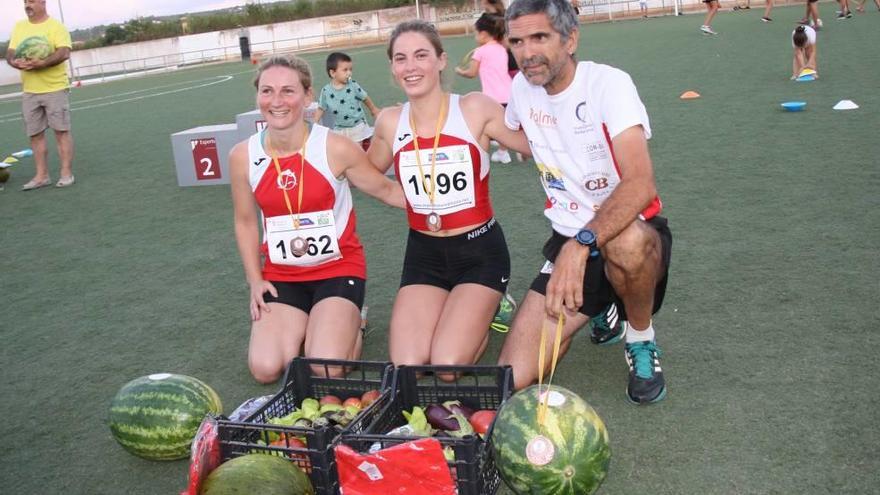 Karen Schwartz, Cristina Garau y Santos Martínez.