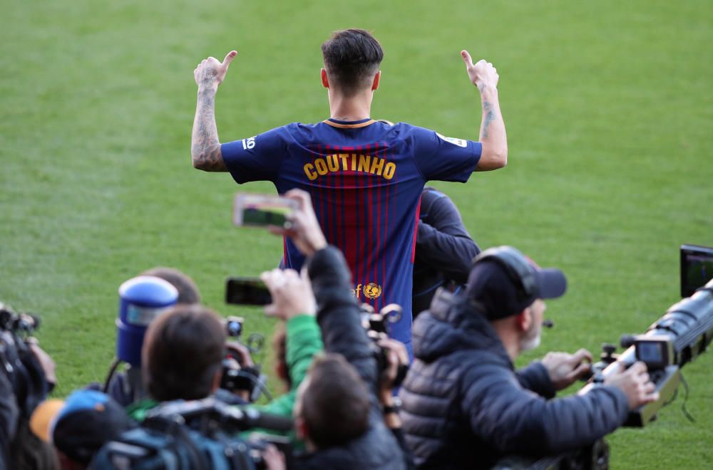 Presentació de Phillippe Coutinho