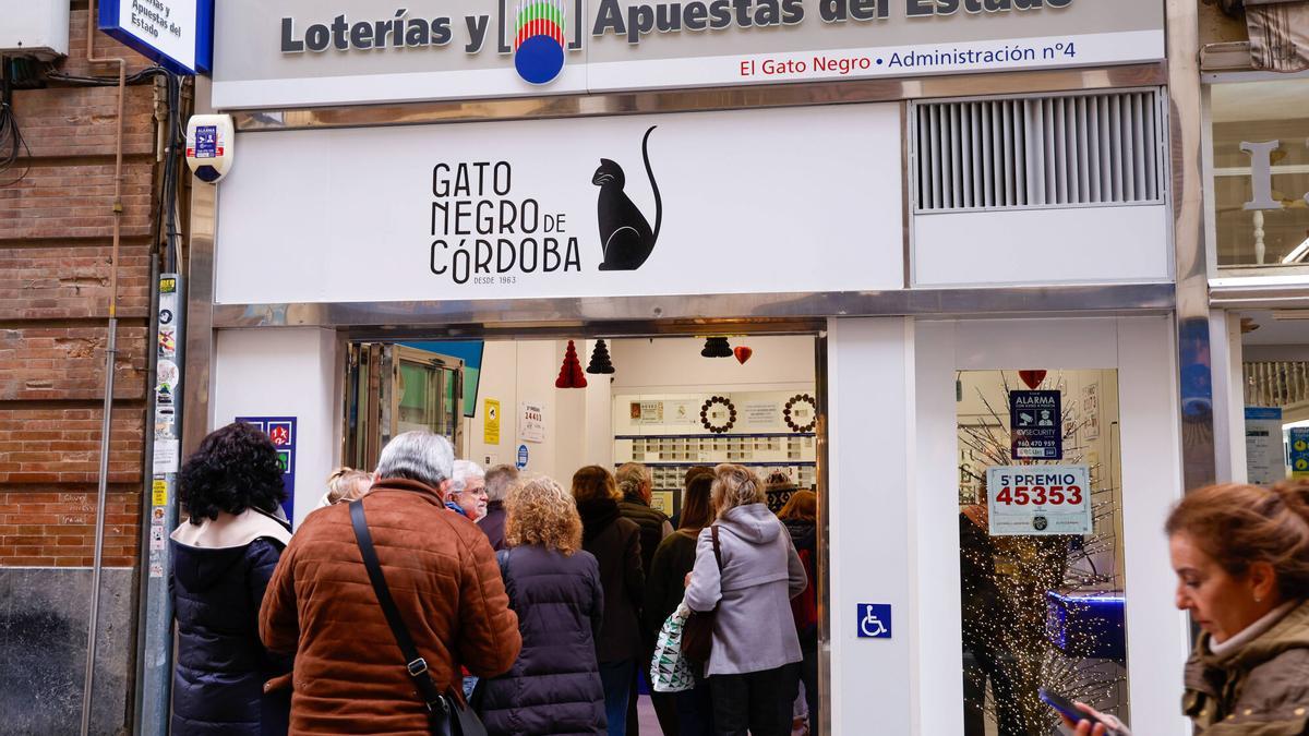 Administración de Lotería El Gato Negro en Córdoba.