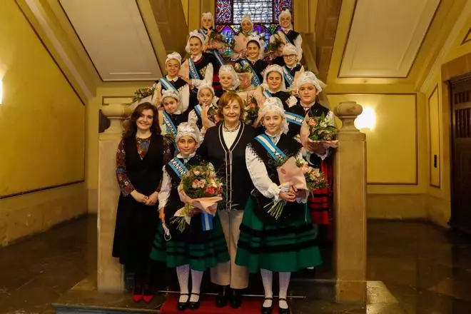 Presentación de la Xana, Xanina y Damas de Honor de El Bollo 2022