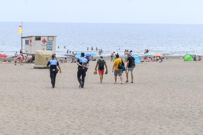 Domingo de la fase 2 en las playas del sur