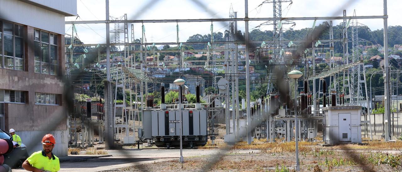 Subestación eléctrica en Balaídos.