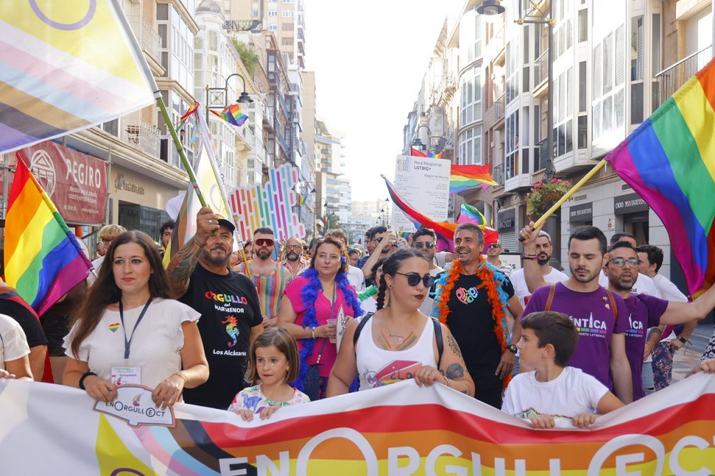 Todas las imágenes de la manifestación EnorgulleCT 2024 en Cartagena