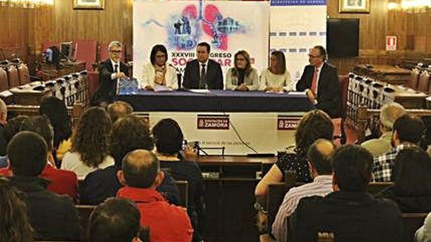 Inaguración del Congreso Socalpar en Zamora.