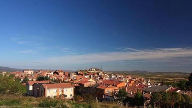 Plano general de Bronchales, municipio de la comarca de la Sierra de Albarracín (Teruel)