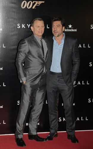 LAS ESTRELLAS DE "SKYFALL" ACUDEN A MADRID