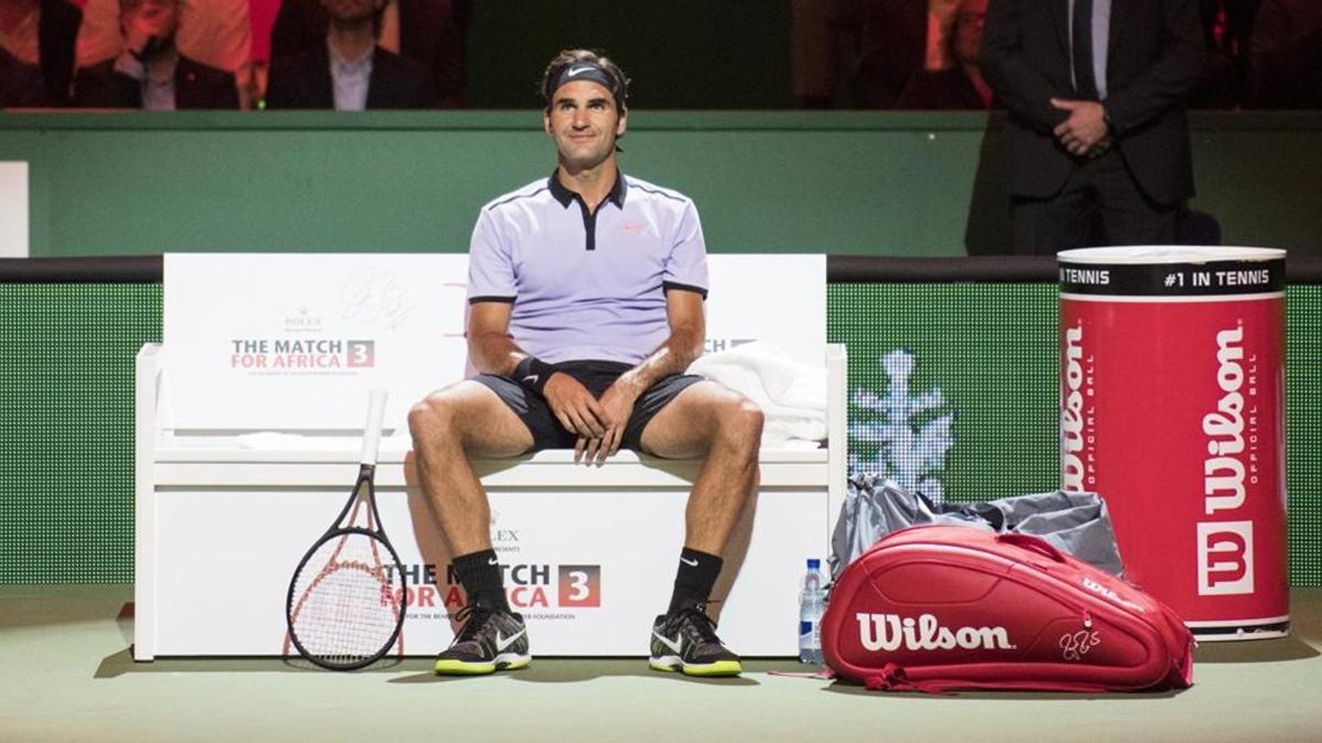 Roger Federer va a decidir si juega en París en un par de semanas