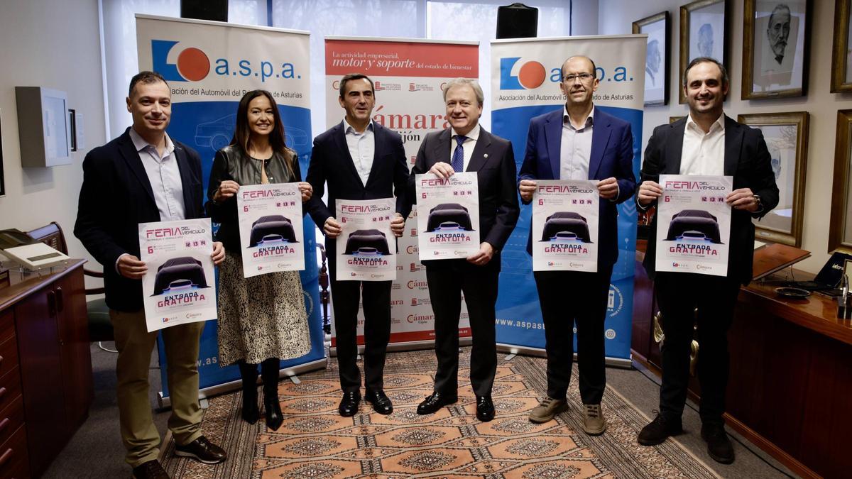 Presentación de la Feria del Vehículo Seminuevo y Km 0 en la Cámara de Comercio de Gijón