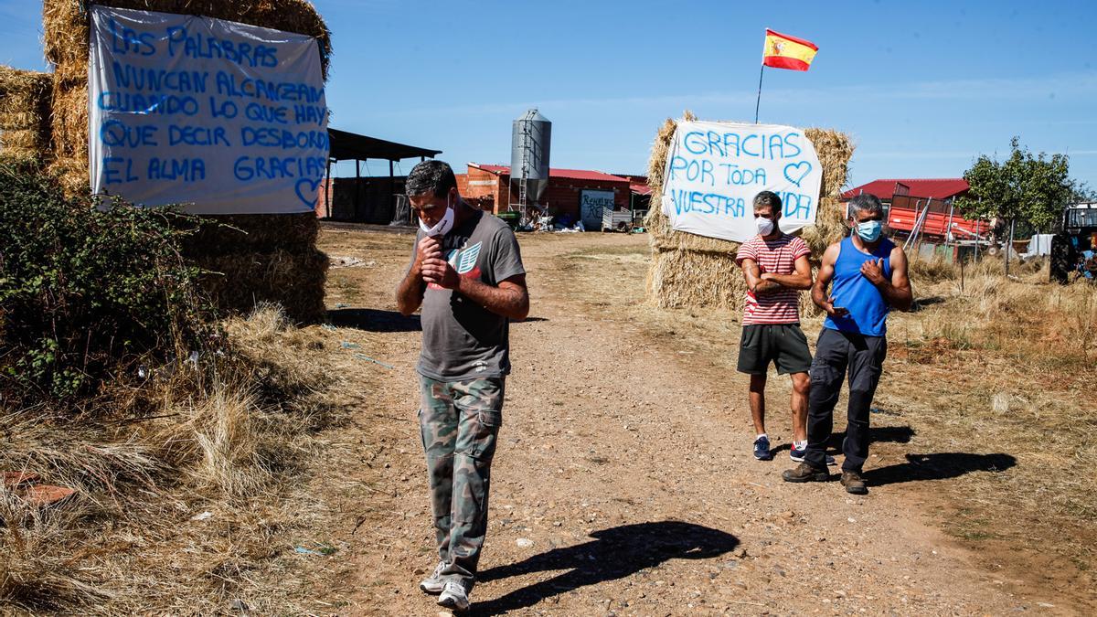 Caravana solidaria por el incendio de Lober