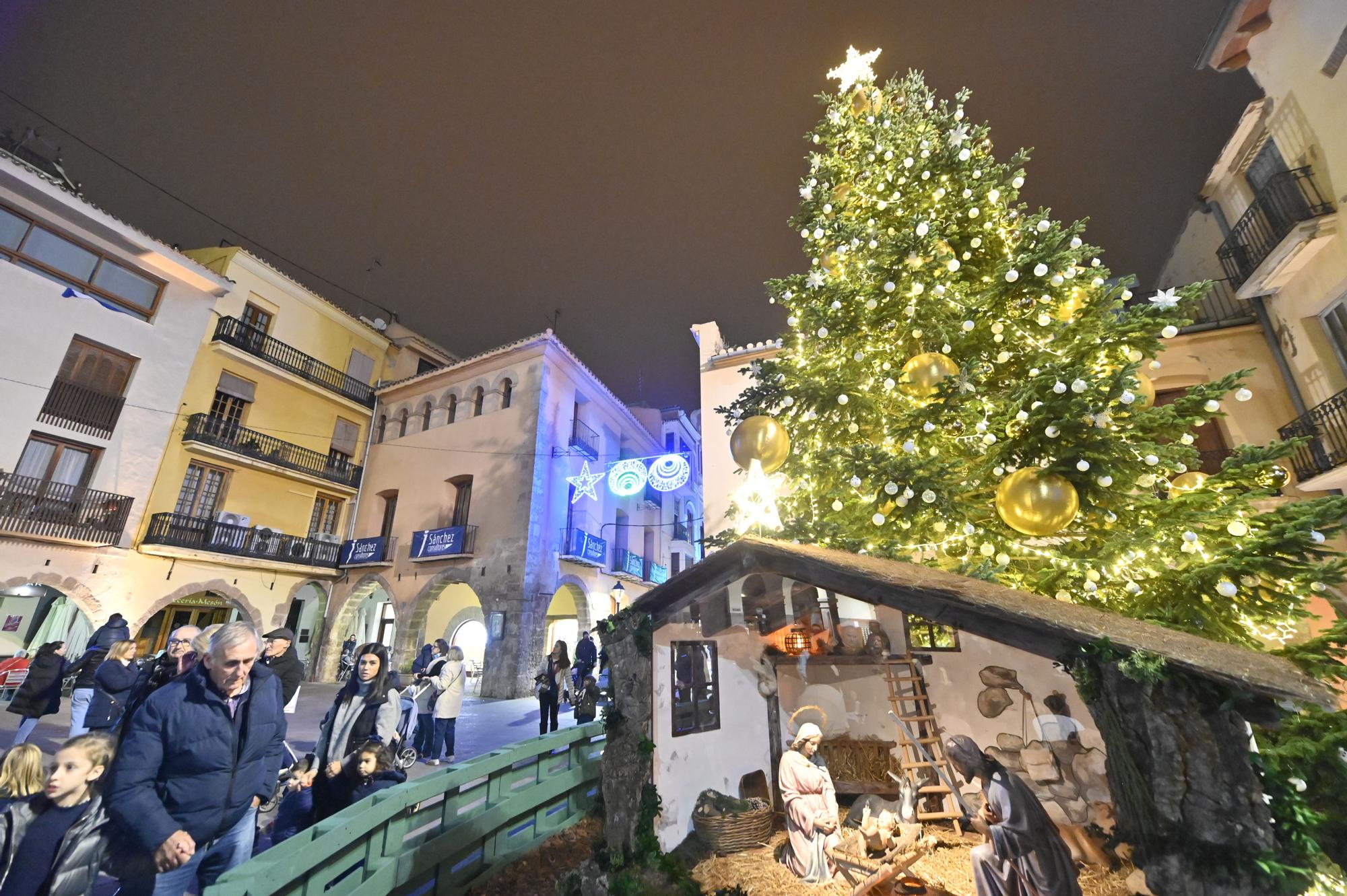 Encesa de las luces del árbol de Navidad de Vila-real