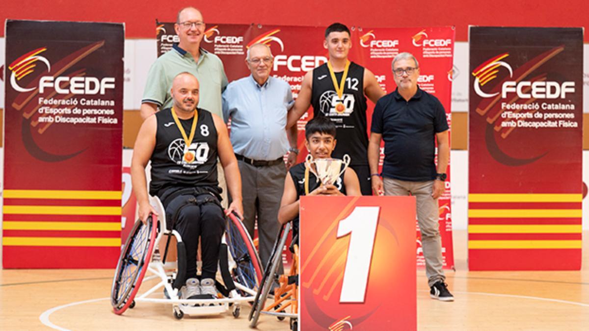 El CE Costa Daurada, l'equip guanyador del torneig