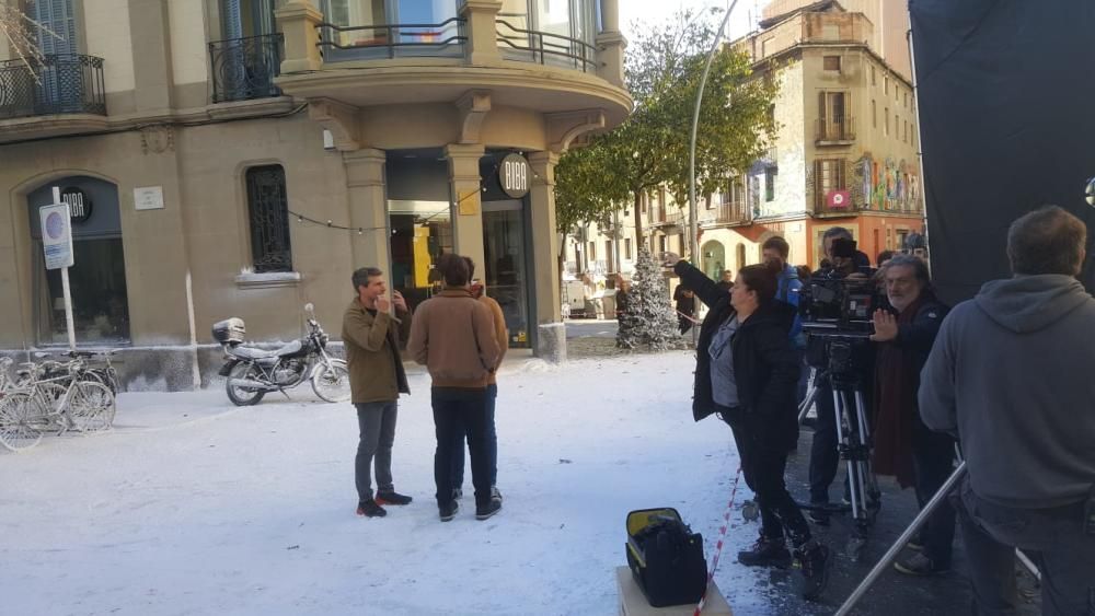 Antena 3 grava a Manresa el seu anunci de Nadal