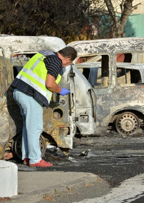 24/08/2018 JINÁMAR, TELDE. Incendio de 25 ...